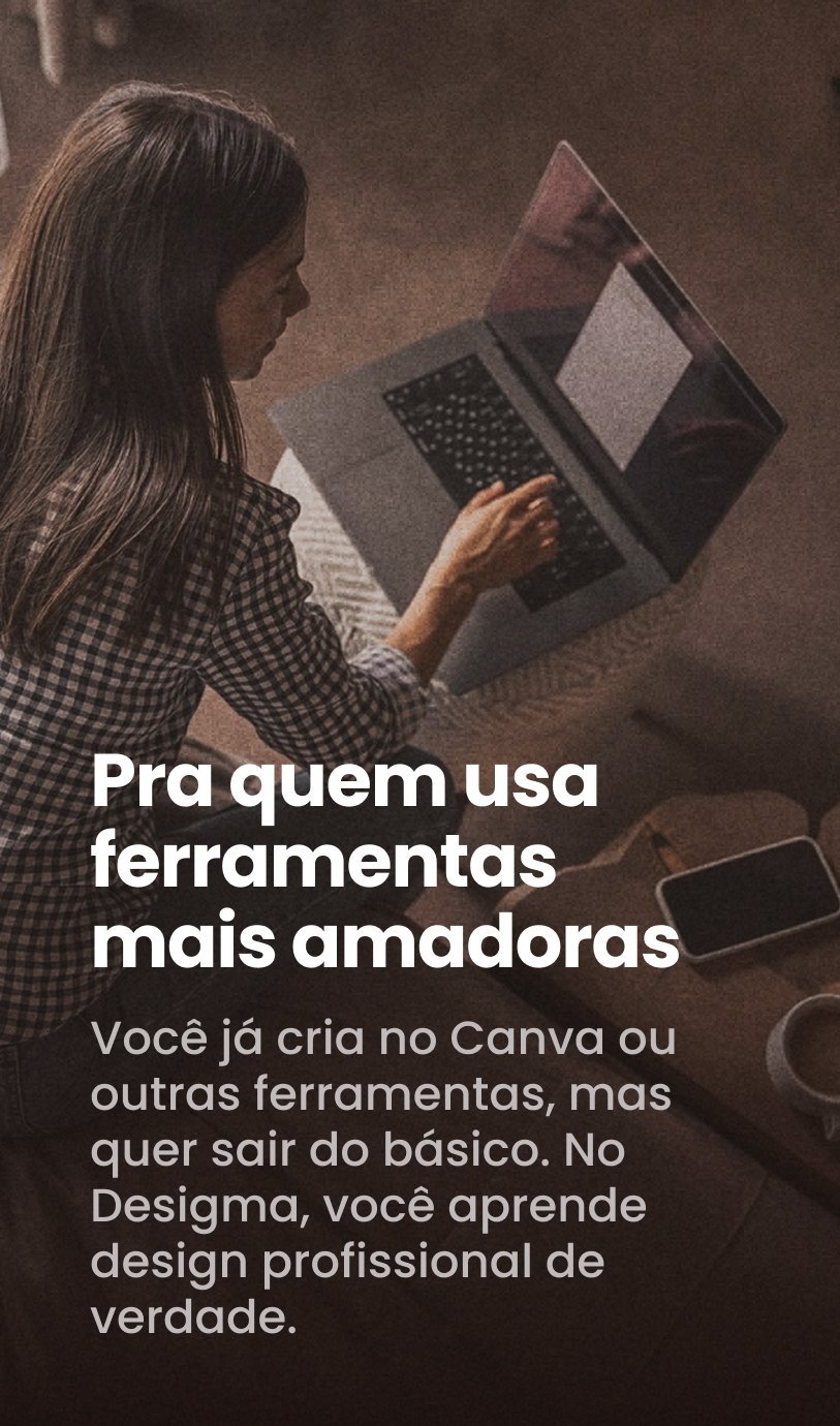 Para quem usa ferramentas amadoras